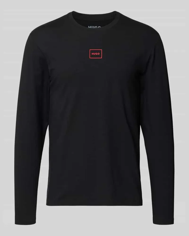 HUGO BOSS Slim Fit Unterhemd aus Baumwoll-Mix Black