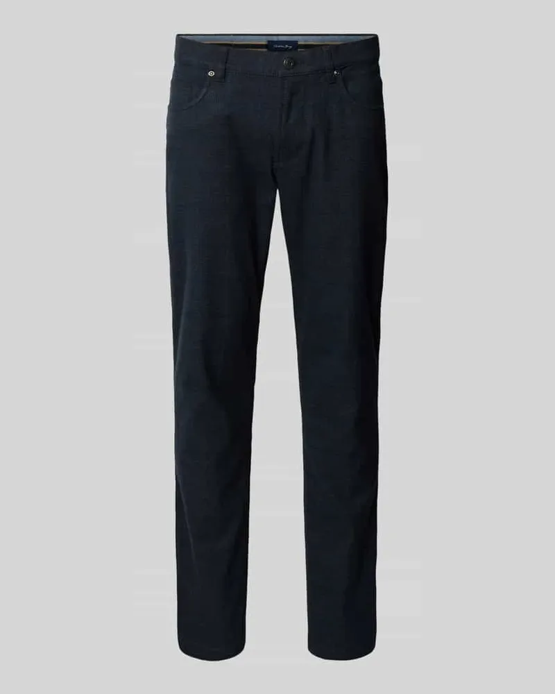 Christian Berg Stoffhose mit 5-Pocket-Design 