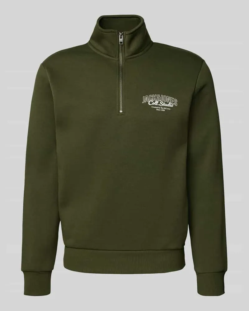 Jack & Jones Sweatshirt mit Stehkragen Modell 'AKOTO 