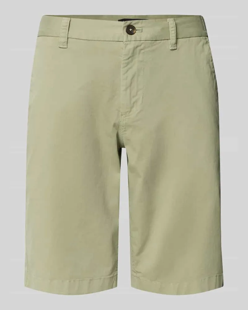 Marc O'Polo Regular Fit Shorts aus weichem Baumwoll-Mix Modell 'RESO JOGGER Mint