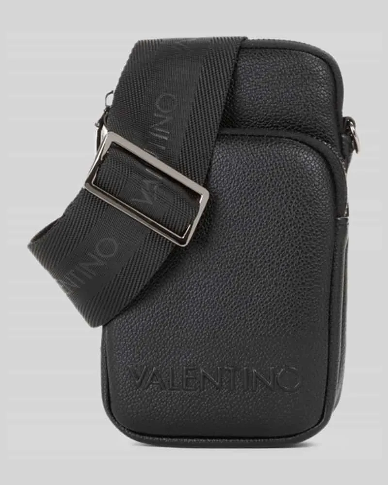 null Handytasche mit Label-Prägung Modell 'ELITE Black