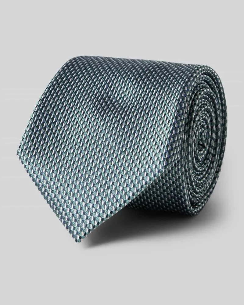 JOOP! Krawatte aus Seide im Allover-Look (8 cm Smaragd