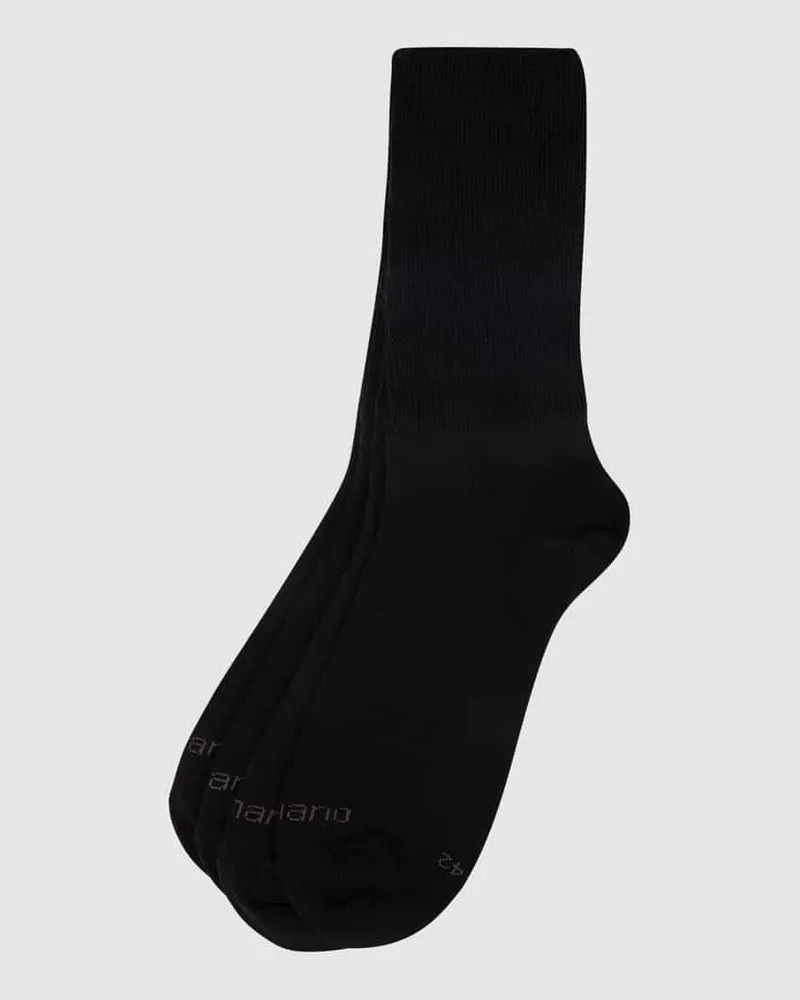 Camano Socken mit Label-Print im 2er-Pack 