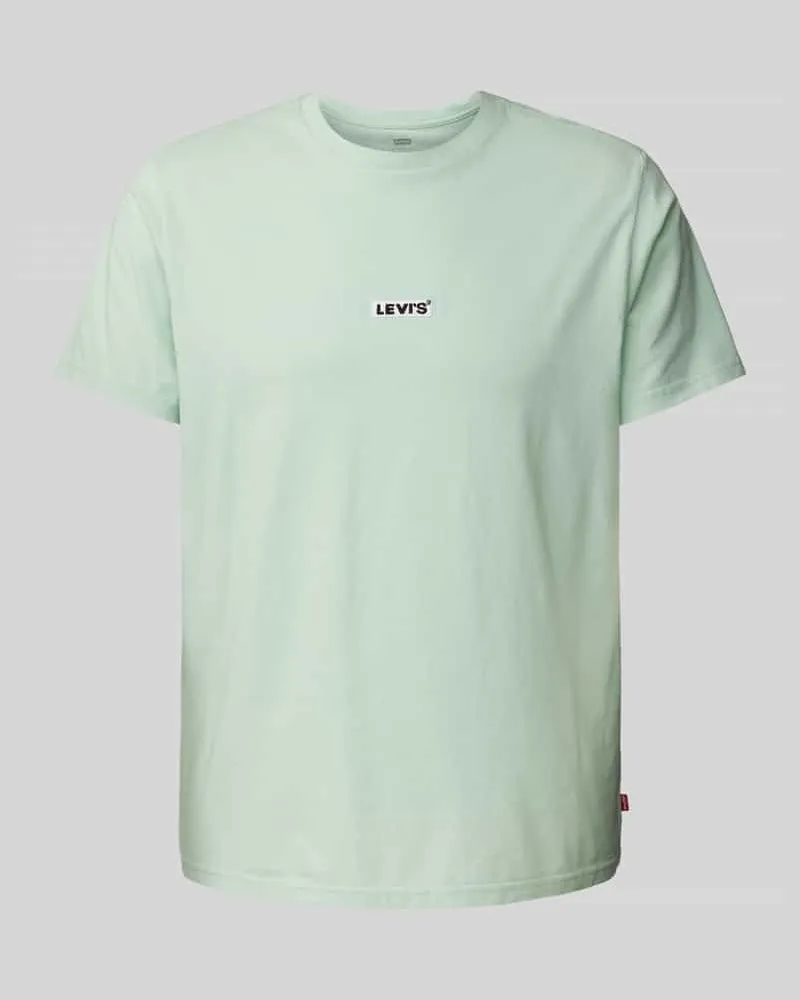 Levi's Relaxed Fit T-Shirt mit Logo-Stitching Mint
