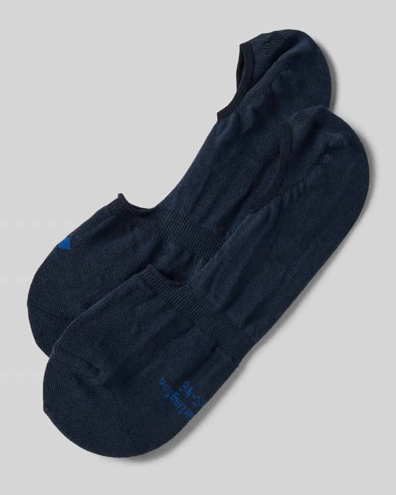 Burlington Sneakersocken mit Label-Details Marine