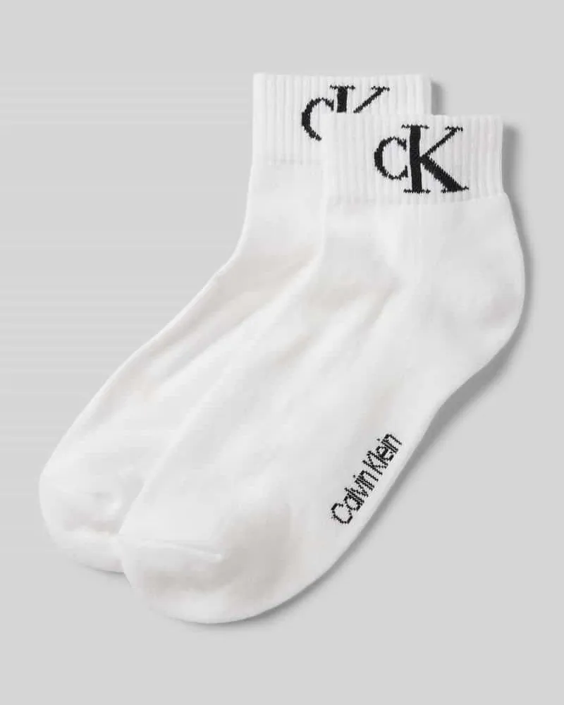 Calvin Klein Socken mit Logo-Stitching im 2er-Pack 