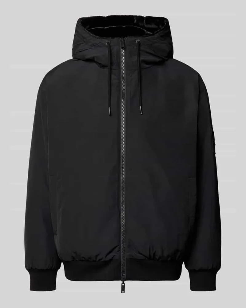 Moose Knuckles Jacke mit Zweiwege-Reißverschluss Modell 'roland Black