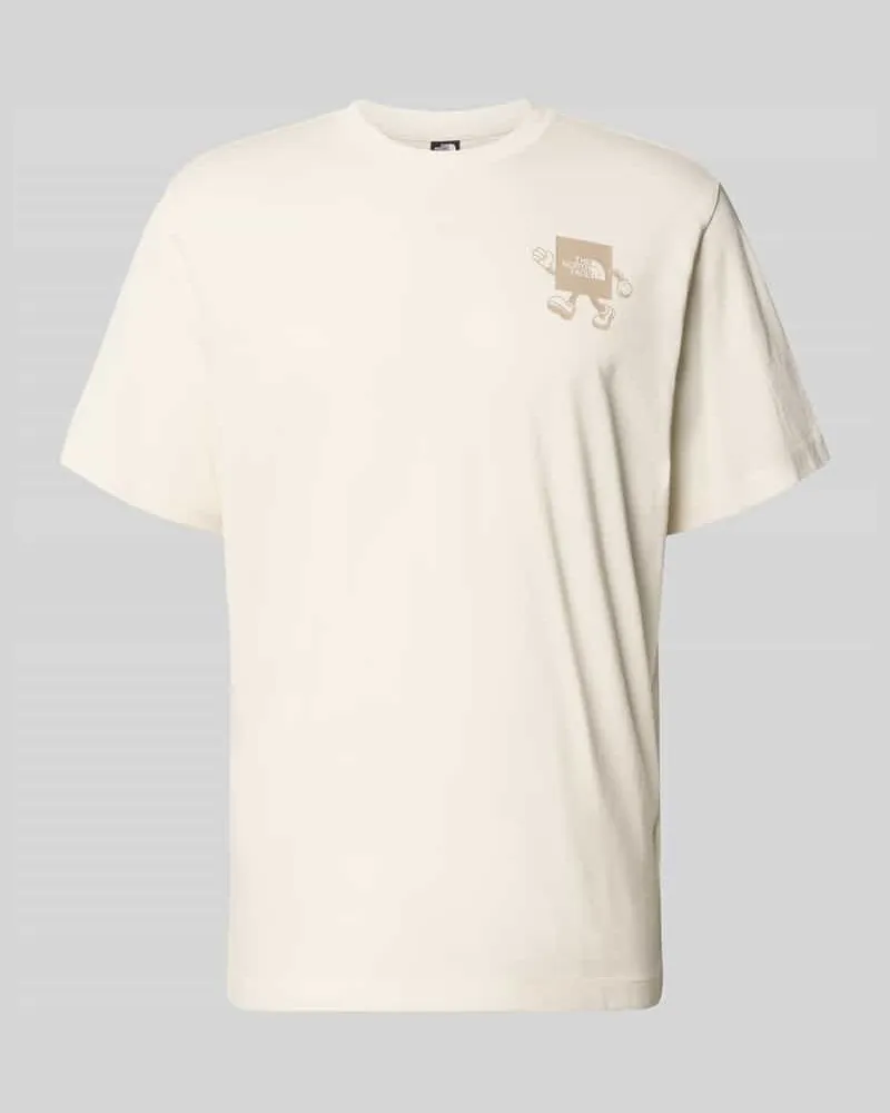 The North Face T-Shirt mit Rundhalsausschnitt Offwhite