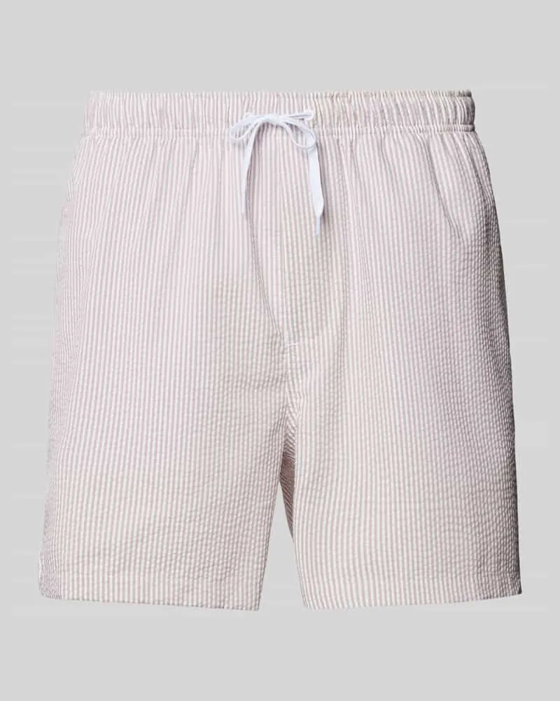 Only & Sons Badehose mit Strukturmuster Modell 'TED 