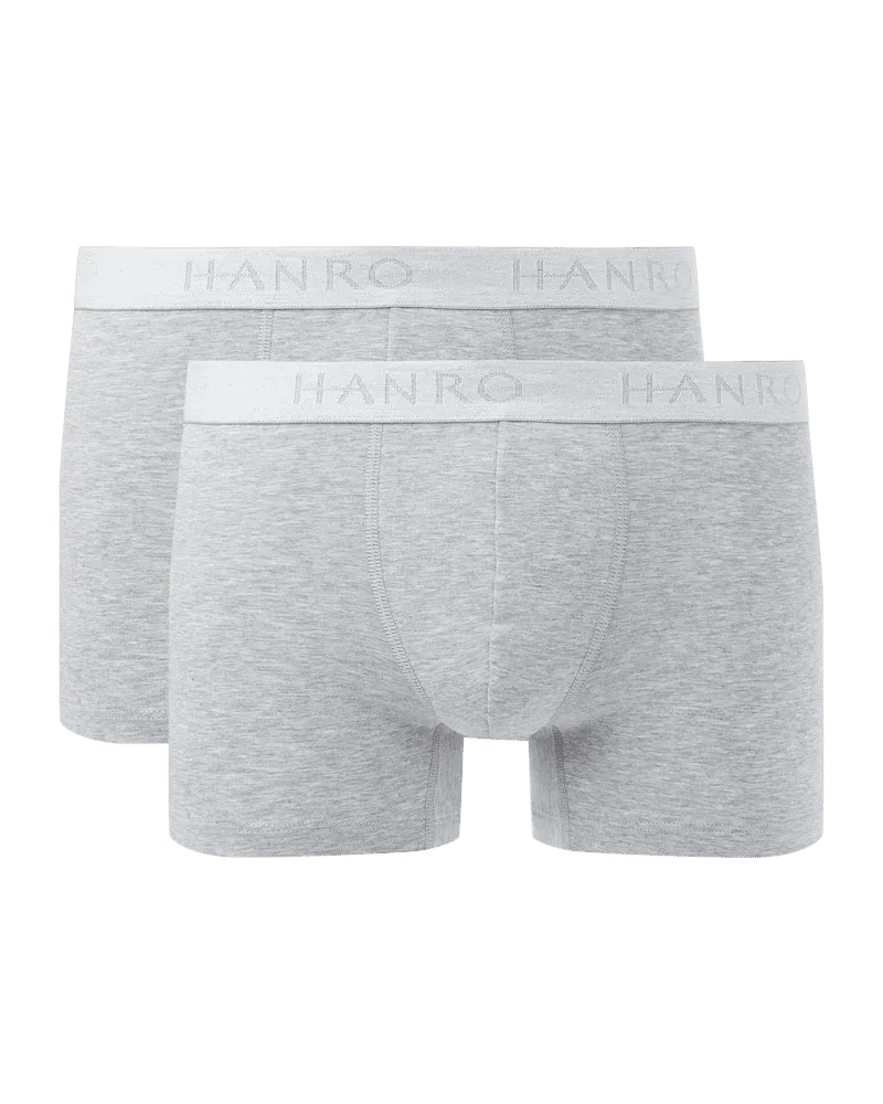 Hanro Trunks mit Label-Details im 2er-Pack 