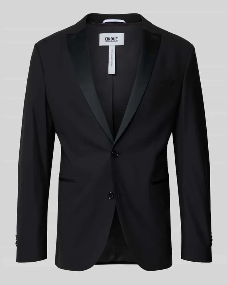 cinque Slim Fit 2-Knopf-Sakko Modell 'FESTONE Black