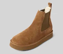 Chelsea Boots mit Label-Detail