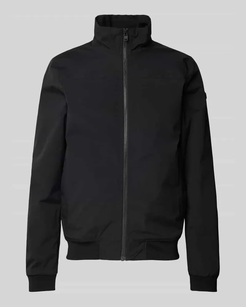 Didriksons 1913 Jacke mit Stehkragen Modell 'ALVIN Black