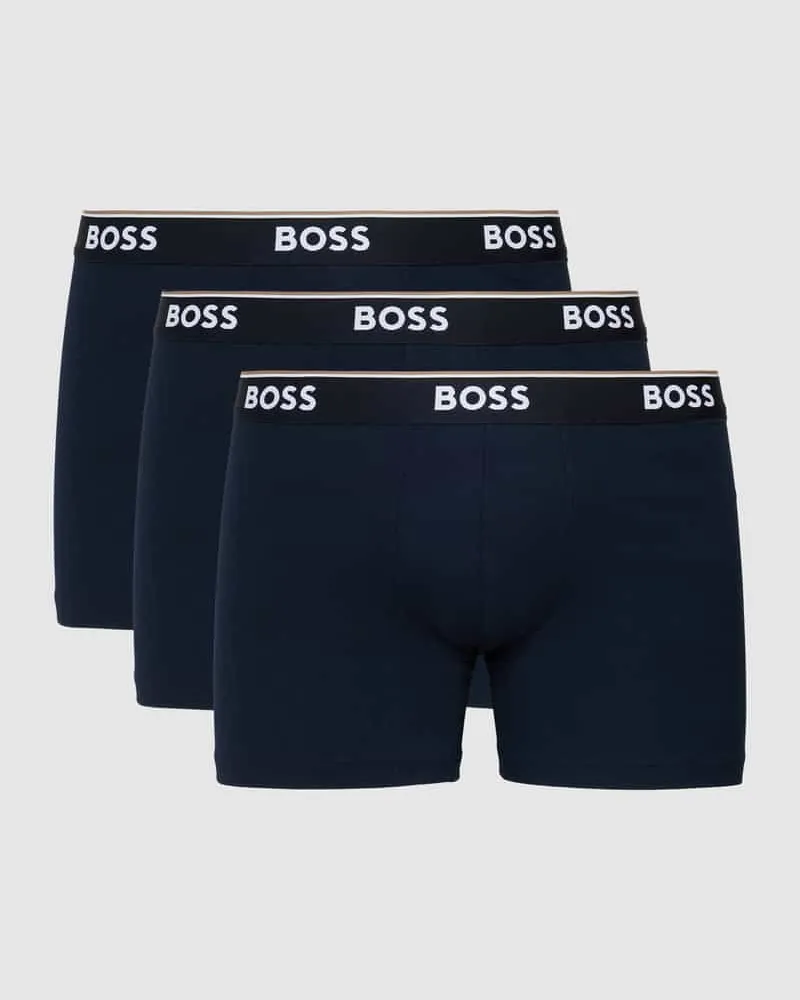 HUGO BOSS Trunks mit Logo-Bund im 3er-Pack Modell 'Power 
