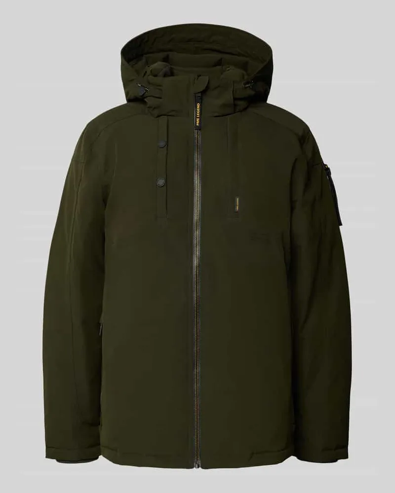 PME Legend Parka mit Kapuze Oliv