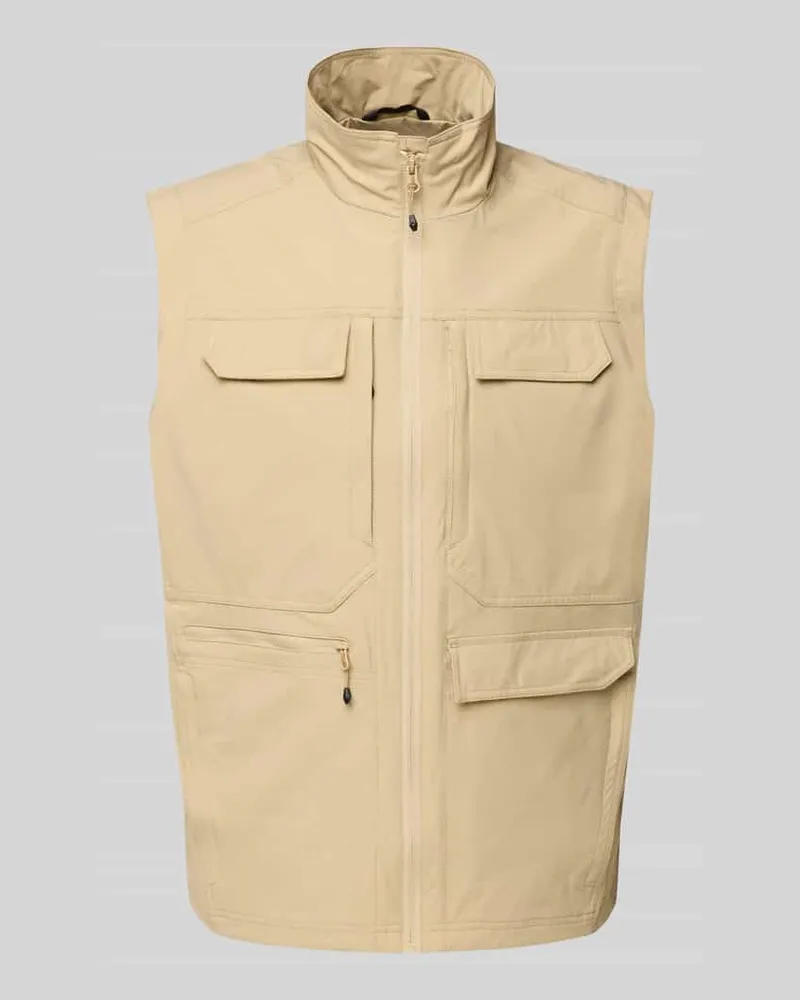 Icepeak Weste mit Stehkragen Modell 'BERGHEIM Sand