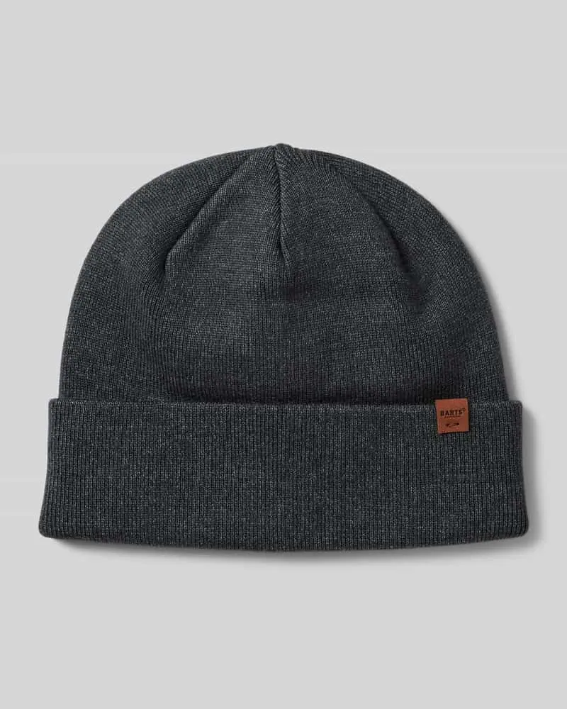 Barts Beanie mit Label-Detail Modell 'WILLES 