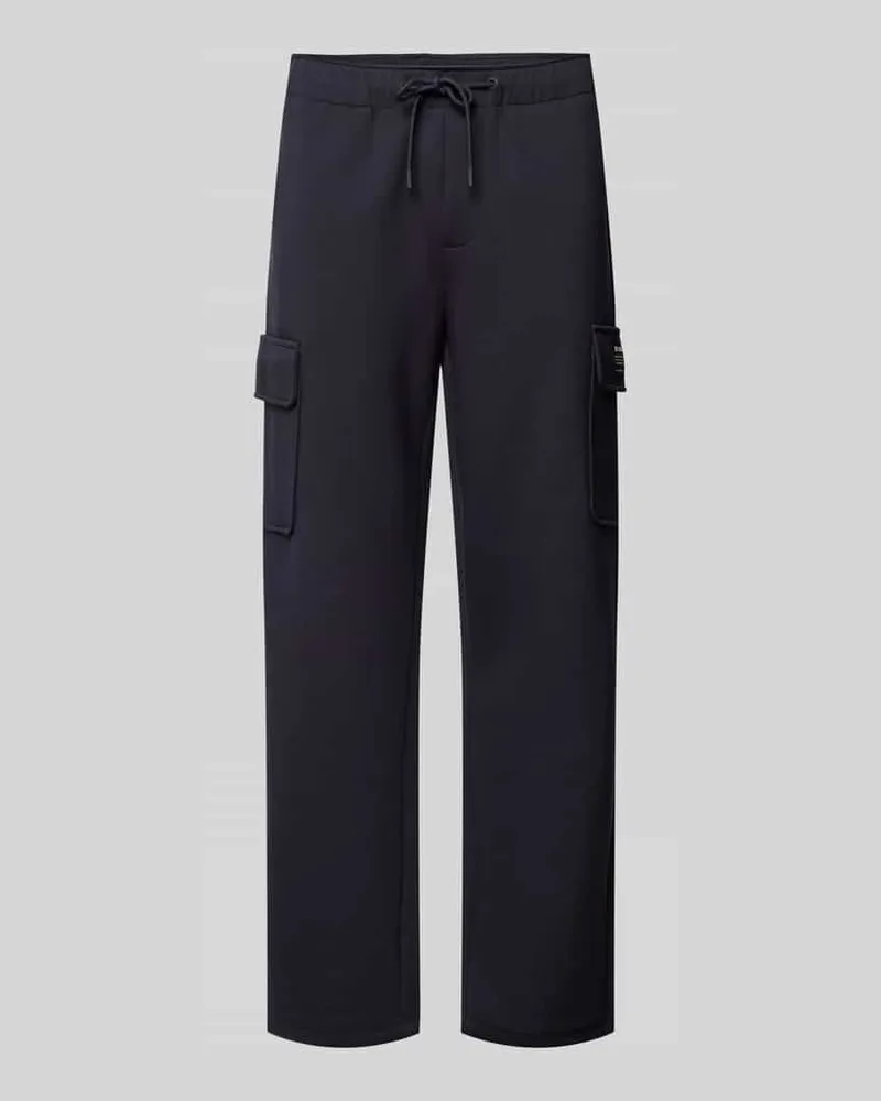 ECOALF Regular Fit Sweatpants mit Cargotaschen Modell 'LIMIAALF Marine