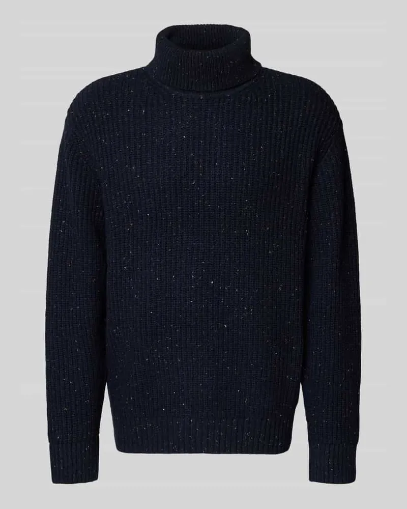 Selected Homme Relaxed Fit Rollkragenpullover aus Woll-Mix 