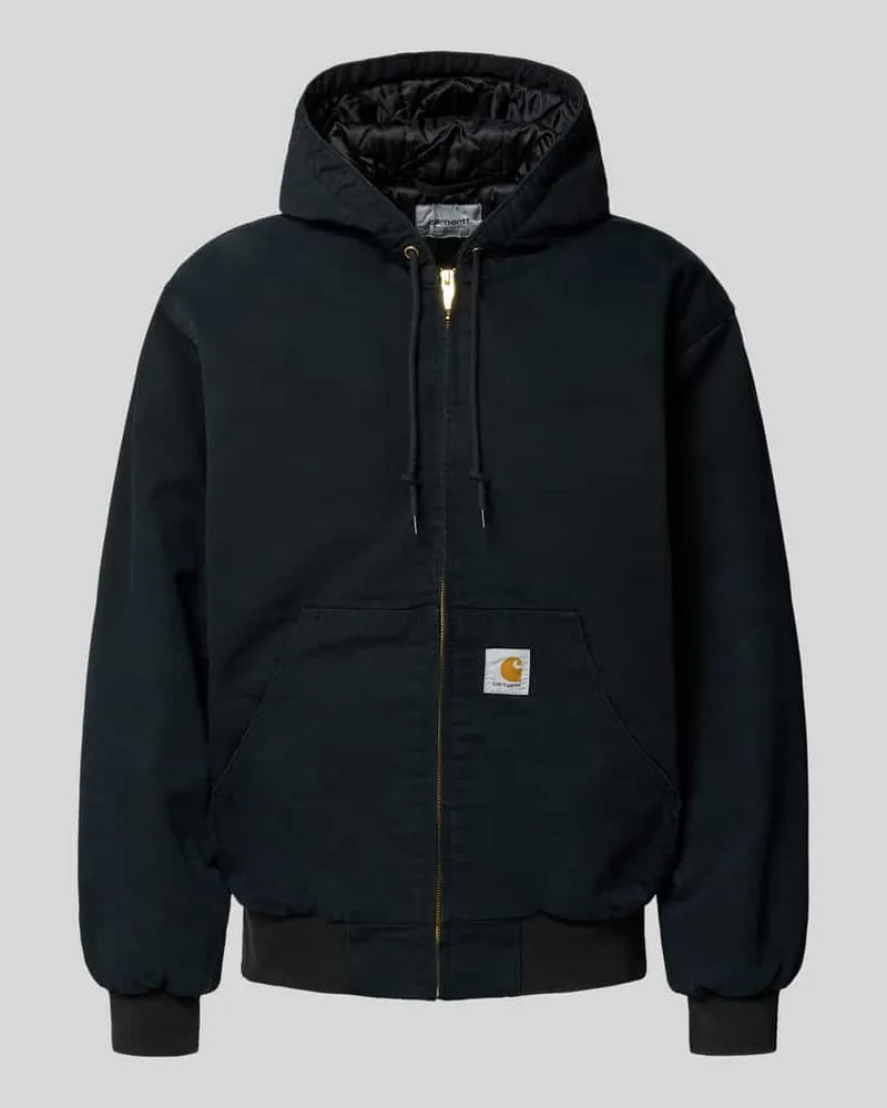 Carhartt WIP Jacke mit Känguru-Tasche und Label-Detail 