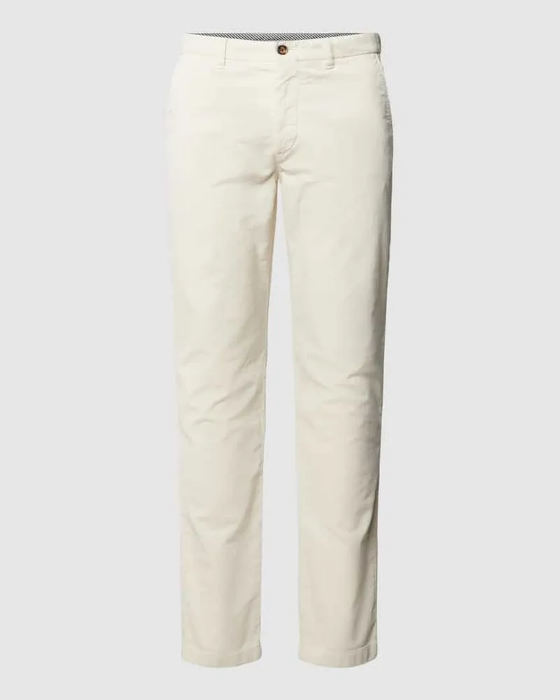 Tommy Hilfiger Chino in Cord-Optik Modell 'BLEECKER Offwhite