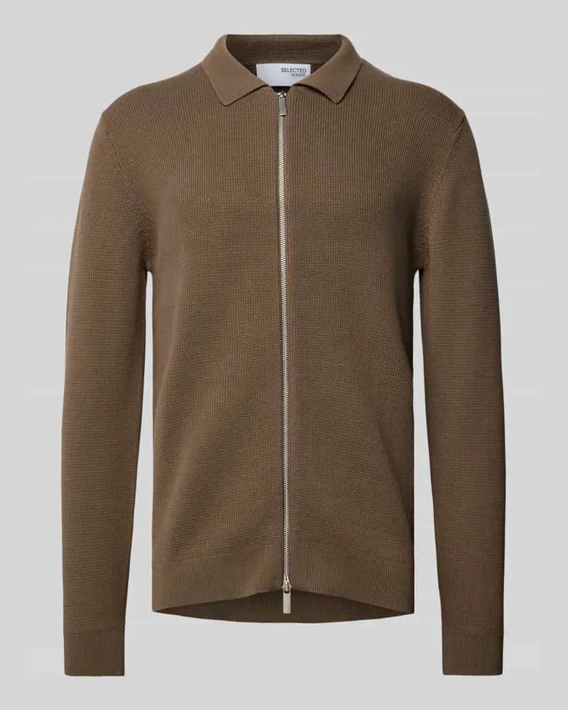 Selected Homme Cardigan mit Umlegekragen Modell 'DANE 