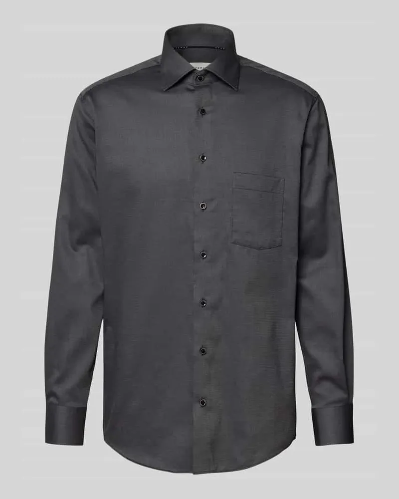 Eterna Modern Fit Business-Hemd mit Kentkragen 