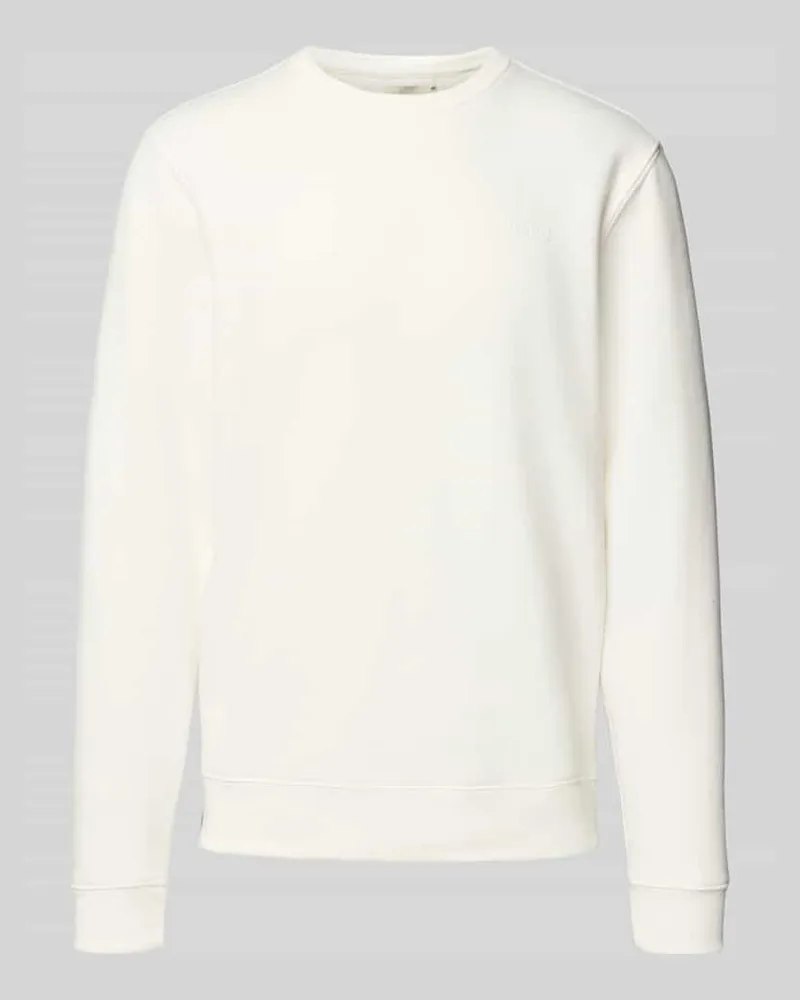 Blend Sweatshirt mit Rundhalsausschnitt und Logo 