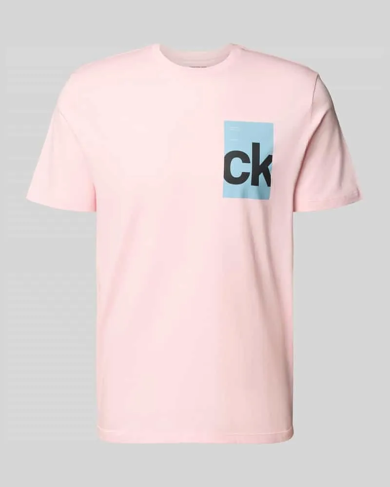Calvin Klein T-Shirt mit Label-Print 