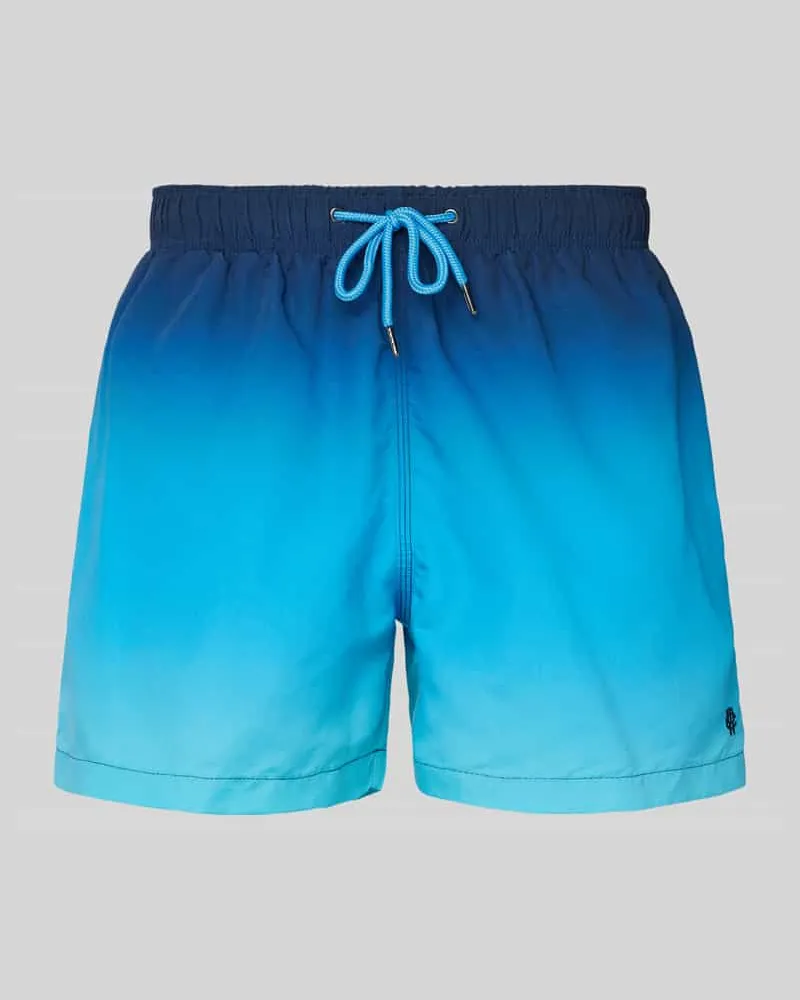 McNeal Relaxed Fit Badeshorts mit Logo-Stitching 