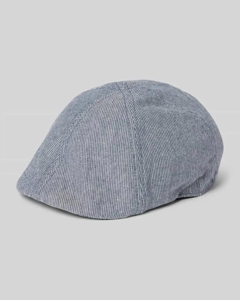 Müller Headwear Schiebermütze aus Baumwoll-Leinen-Mix 