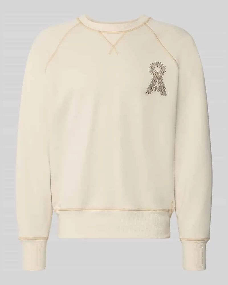 Armedangels Relaxed Fit Sweatshirt aus reiner Baumwolle Modell 'MEL Offwhite