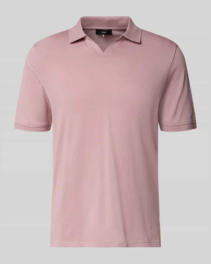 cinque Slim Fit Poloshirt mit V-Ausschnitt Modell 'BOLL Flieder