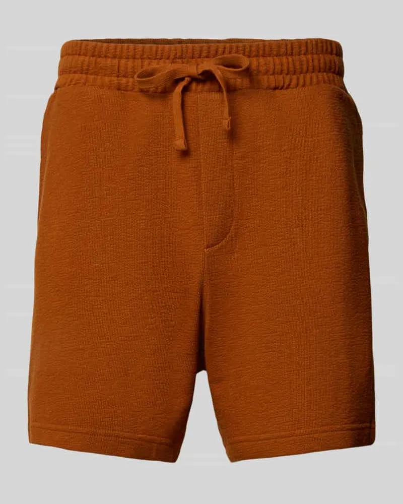 Strellson Regular Fit Shorts aus reiner Baumwolle 