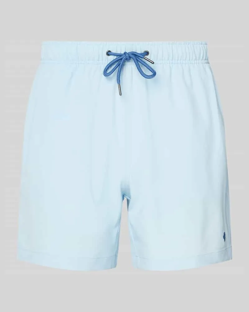 McNeal Relaxed Fit Badeshorts mit Logo-Stitching 
