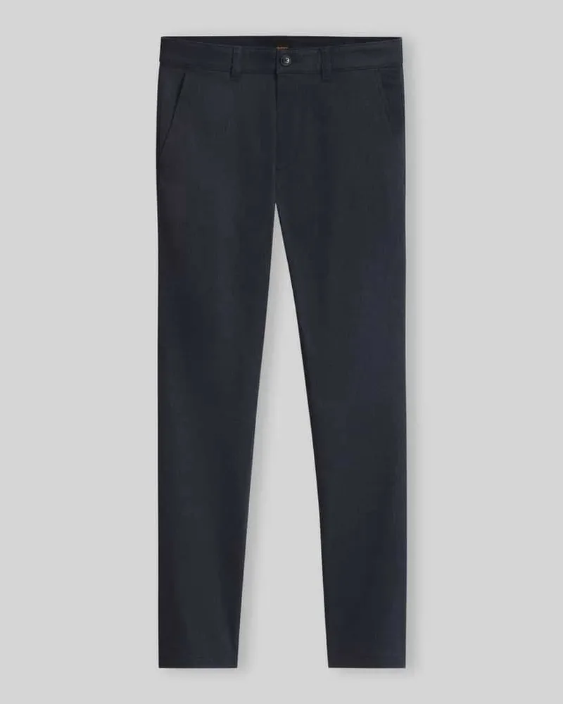 HUGO BOSS Slim Fit Chino aus Baumwoll-Mix Modell 'Chino Slim 2 Marine