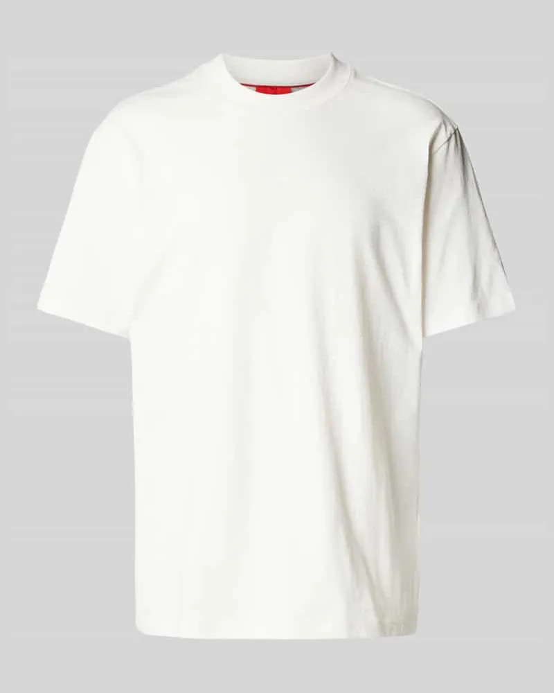 HUGO BOSS T-Shirt mit Rundhalsausschnitt Modell 'Dapolino Offwhite