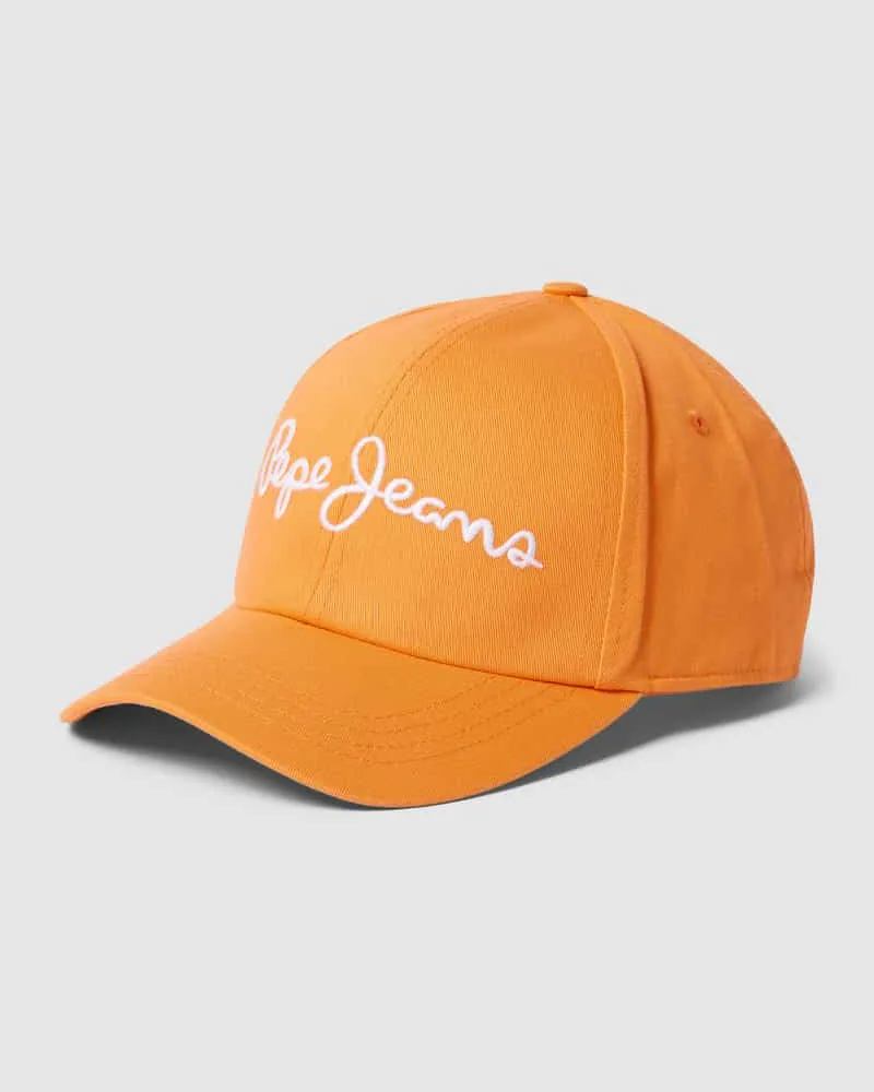 Pepe Jeans Basecap mit Label-Stitching Modell 'WALLY 