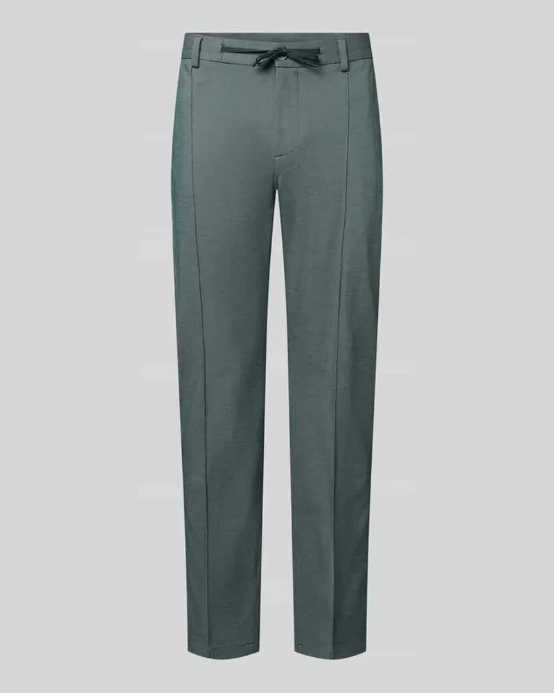 S.Oliver Regular Waist Hose mit Kordelzugbund Mint