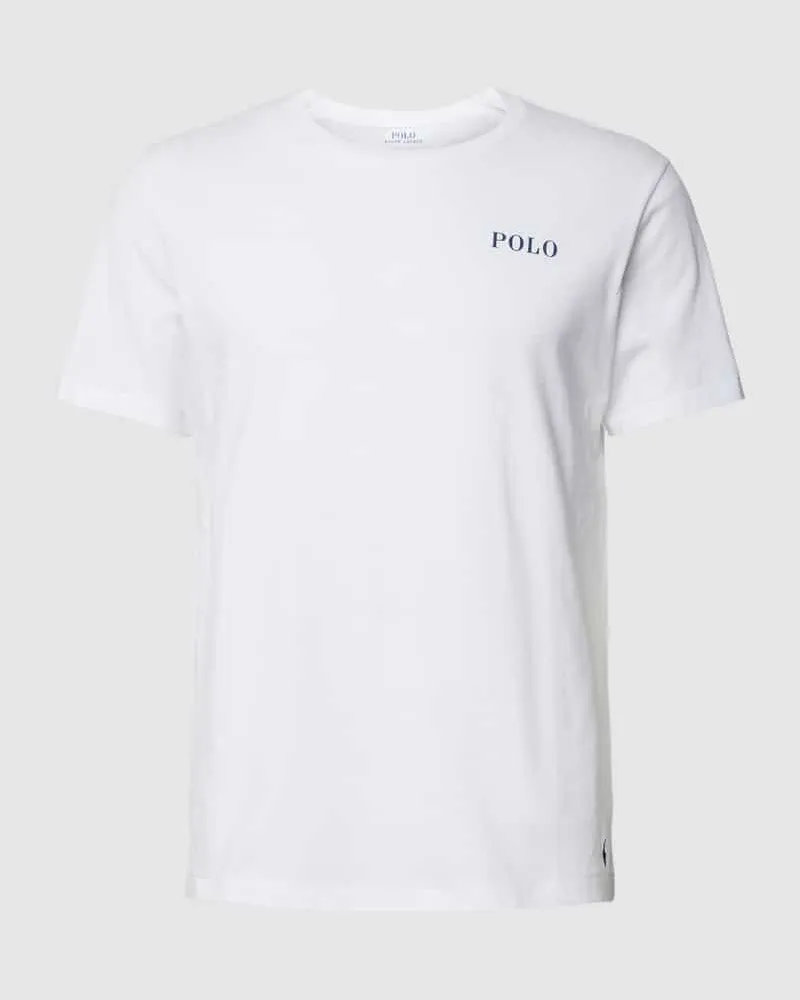 Ralph Lauren T-Shirt mit Label-Print Modell 'LIQUID COTTON 
