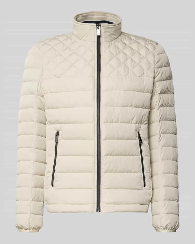 Christian Berg Steppjacke mit Reißverschlusstaschen 