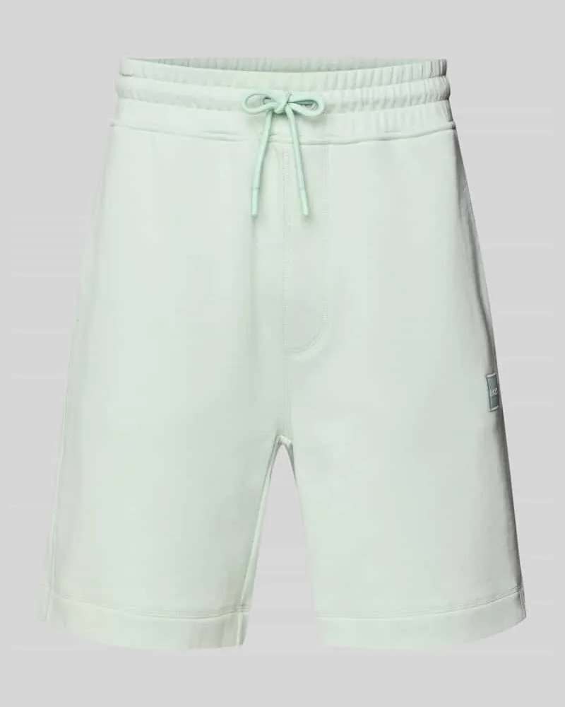HUGO BOSS Sweatshorts mit Eingrifftaschen Modell 'Sewalk 