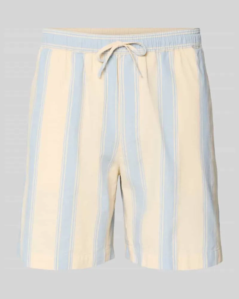 Armedangels Regular Fit Shorts aus reiner Baumwolle Hellblau