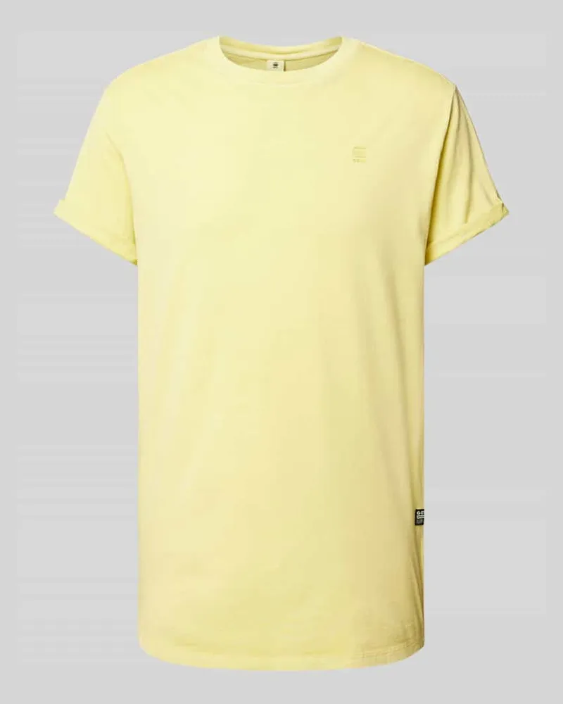 G-STAR RAW T-Shirt mit Label-Detail Modell 'Lash 
