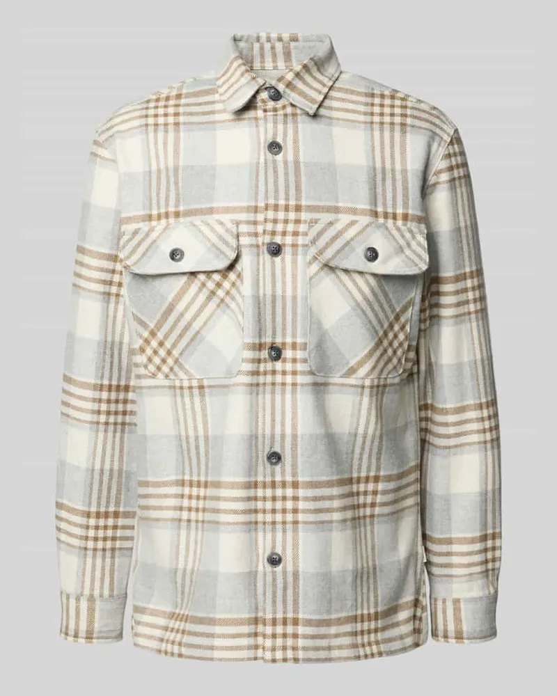 Jack & Jones Regular Fit Freizeithemd mit Kentkragen 