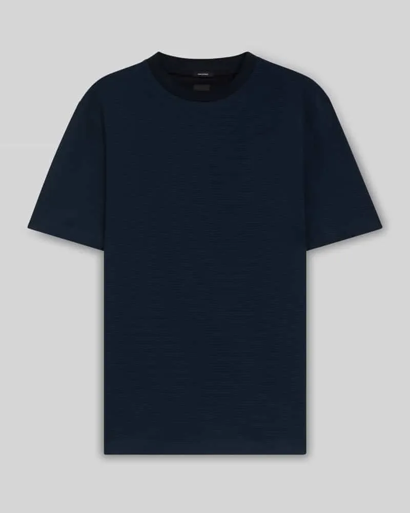 HUGO BOSS Regular Fit T-Shirt aus reiner Baumwolle Modell 'THOMPSON 432 Weiss