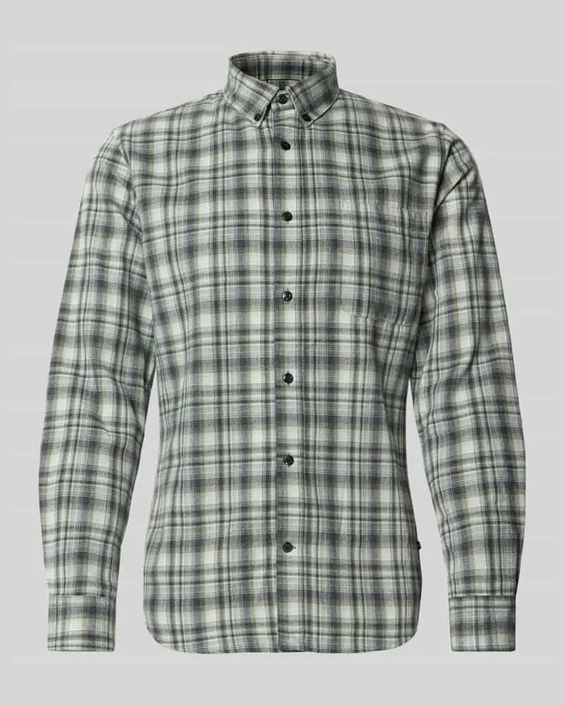 Matinique Slim Fit Freizeithemd mit Button-Down-Kragen Modell 'trostol 