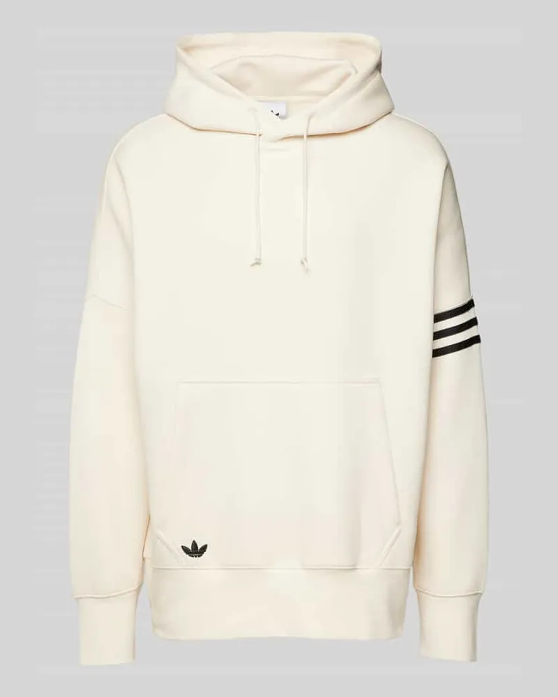 adidas Hoodie mit Label-Stitching 