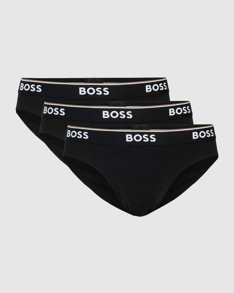 HUGO BOSS Slip mit Label-Details im 3er-Pack Modell 'Power 