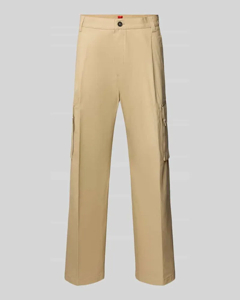 HUGO BOSS Regular Fit Cargohose mit Eingrifftaschen Modell 'Graysen 